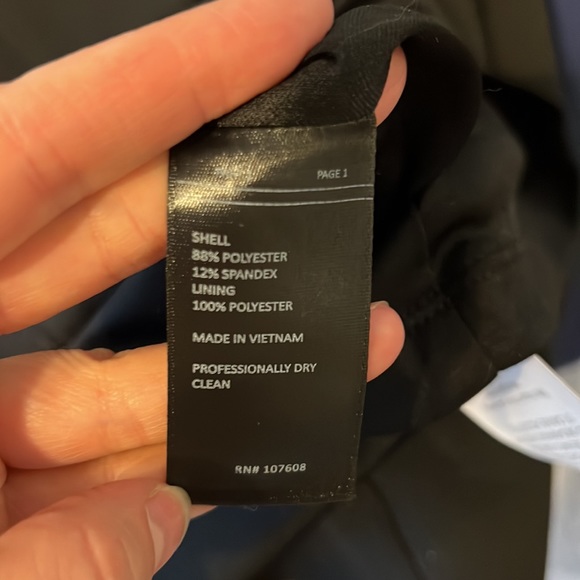 NWT laundry by Shelli segal black dress size 6 - Picture 5 of 5